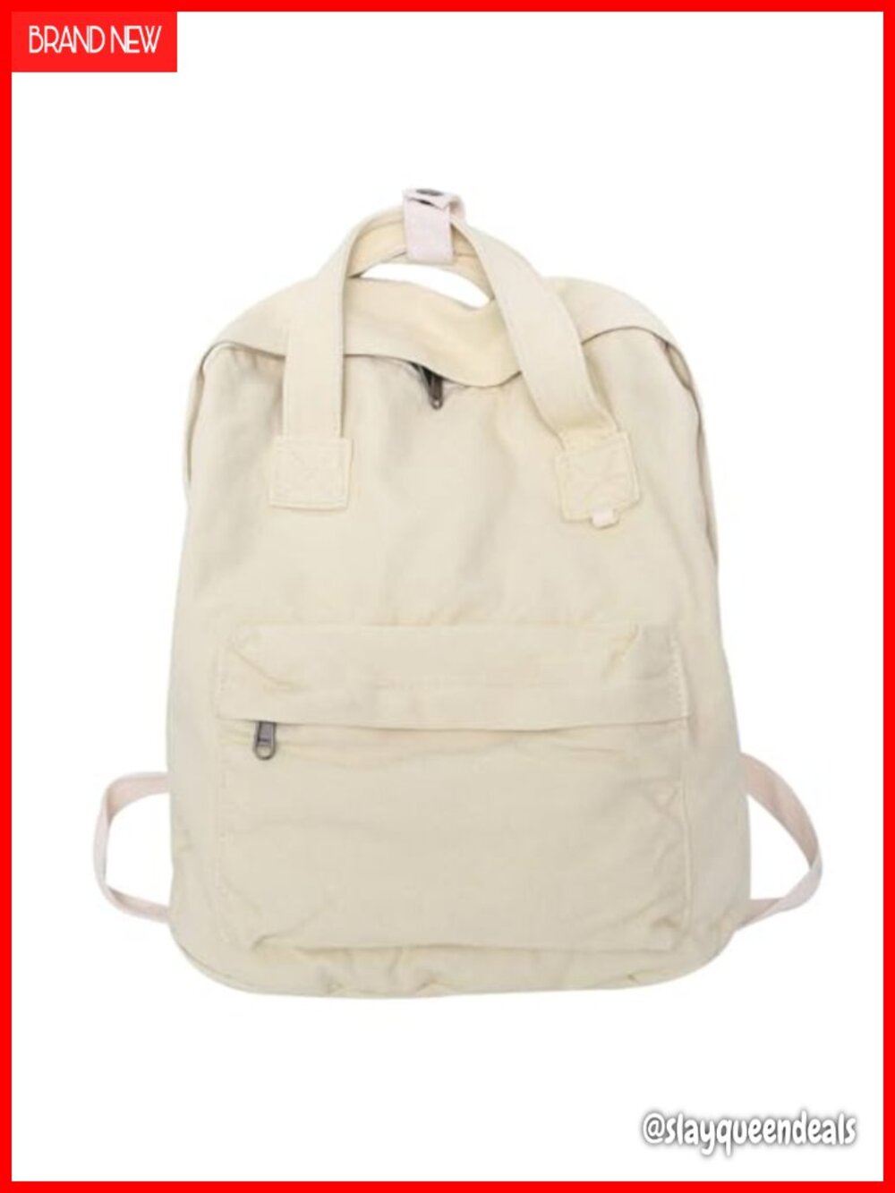 Vintage Canvas Backpack Tote Satchel Hiking Daypack Travel Handbag Rucksack